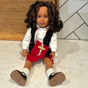 Tolly Tots African American black baby doll representation matters ringlet curls